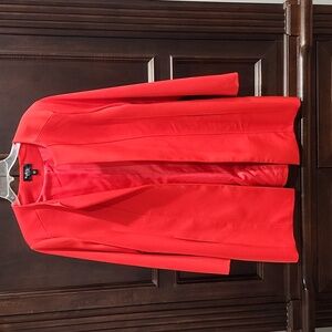 Beautiful red dress coat by Katherine New York